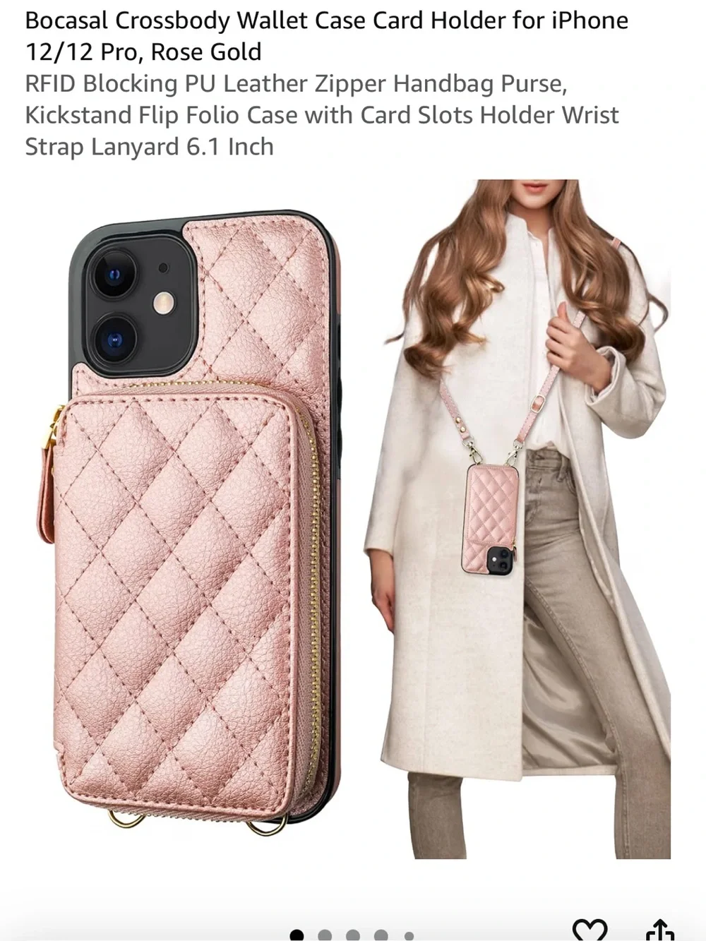 Crossbody Phone Case IPhone 12 or 12 pro